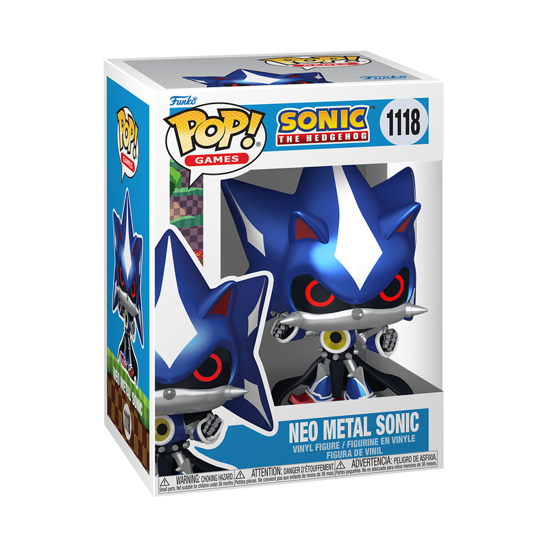 Pop! Neo Metal Sonic (Metallic), , hi-res view 2
