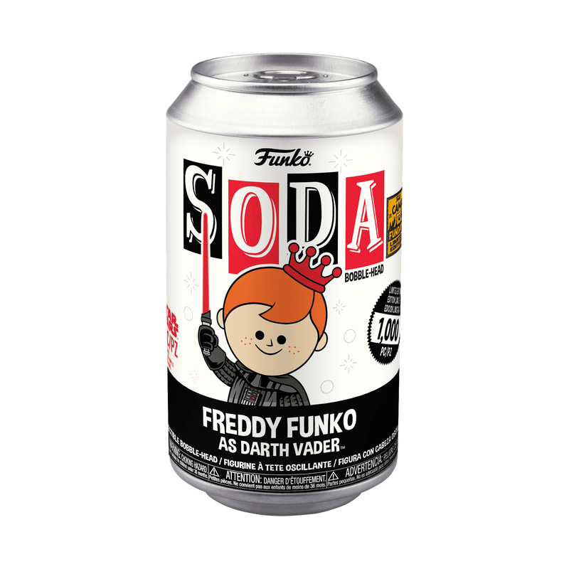 Vinyl SODA Freddy Funko as Darth Vader, , hi-res view 2