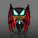 POP Marvel: Venom- Venom (w/ Wings) w/Chase(GW), , hi-res view 4