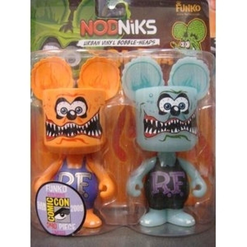 Comic-Con: Orange Rat Fink and Blue Rat Fink Nodni, , hi-res view 1