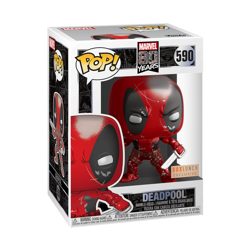 POP Marvel: 80th - First Appearance Deadpool (MT), , hi-res view 1