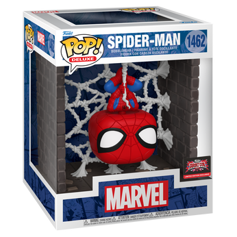 Pop! Deluxe Spider-Man (Hanging from Web), Image 2