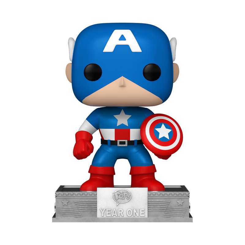 Pop! Classics Captain America Funko 25th Anniversary, , hi-res view 3