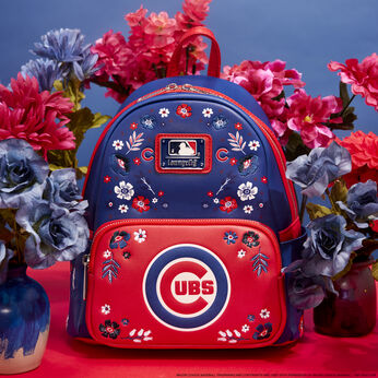 MLB Chicago Cubs Floral Mini Backpack, Image 2