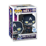 Pop! Zombie Captain America, , hi-res view 3