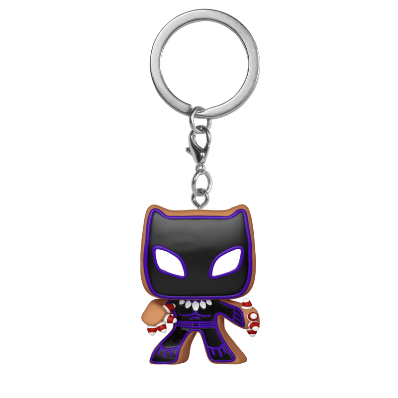 Pop! Keychain Gingerbread Black Panther, , hi-res image number 1