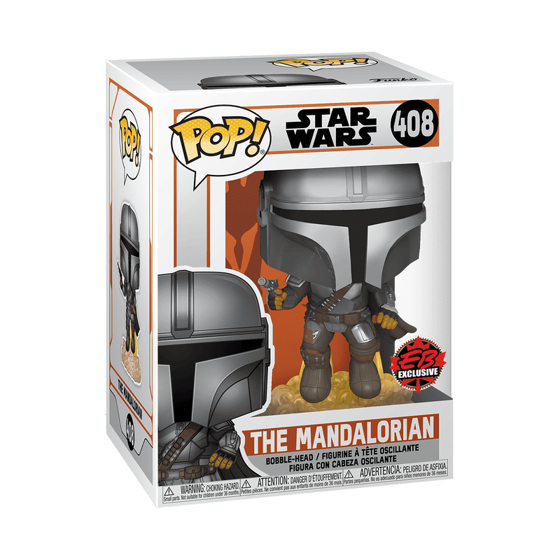 Pop! The Mandalorian Flying with Blaster, , hi-res view 2
