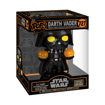 Pop! Super Light Up Darth Vader Holding Jack-O-Lanterns, , hi-res view 2