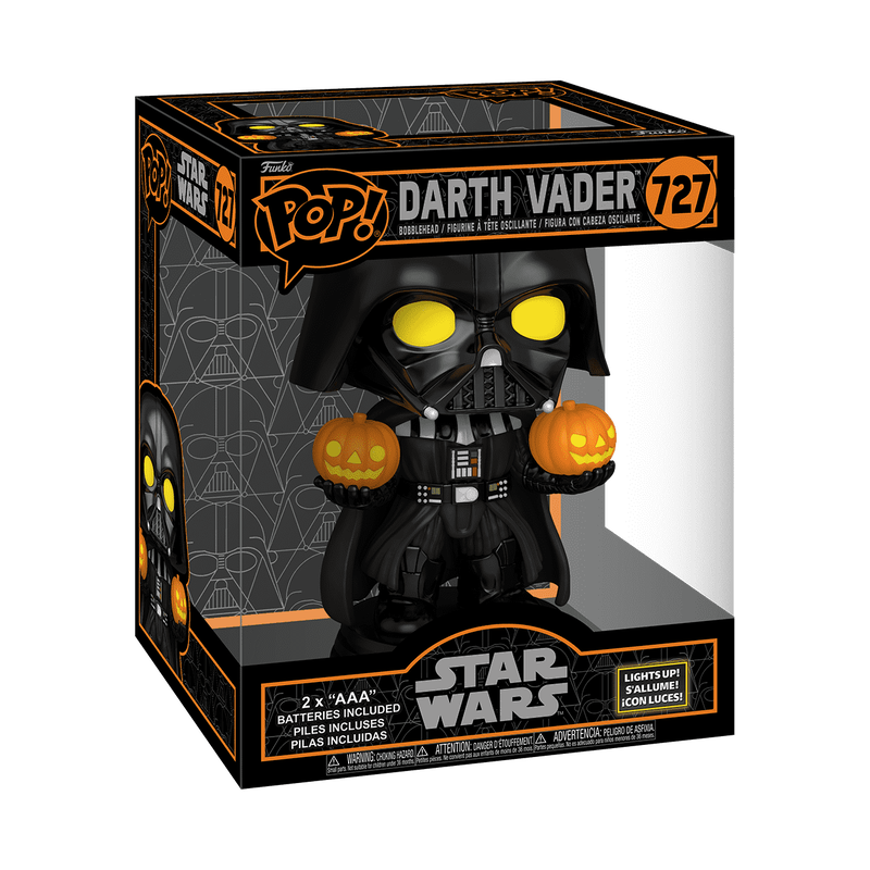 Pop! Super Light Up Darth Vader Holding Jack-O-Lanterns, , hi-res view 2