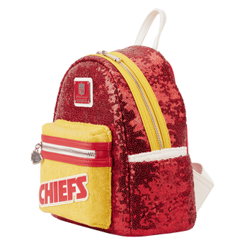 NFL Kansas City Chiefs Sequin Mini Backpack, Image 2