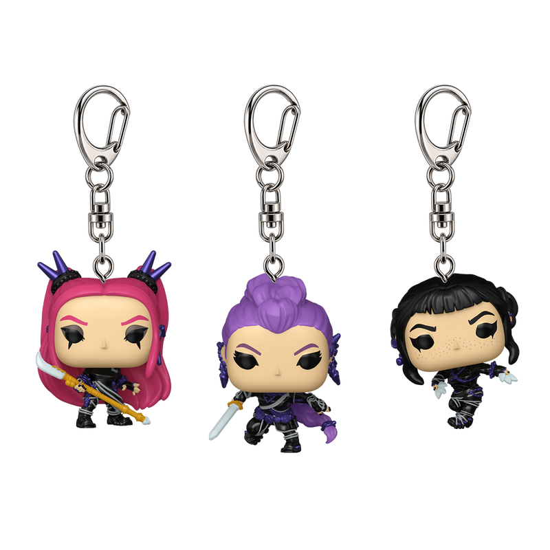 Pop! Keychain Mira, Rumi & Zoey 3-Pack, , hi-res view 1