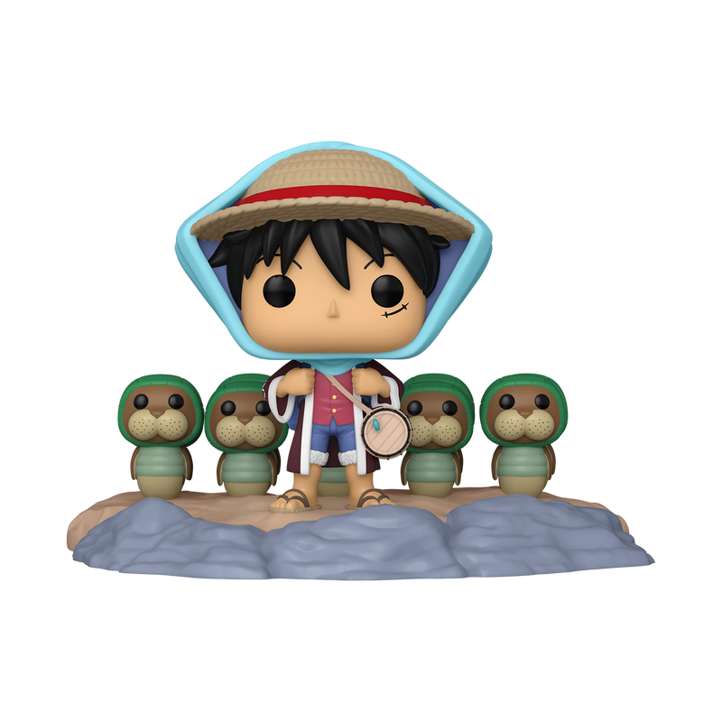 Pop! Moment Monkey D. Luffy Trains Kung Fu Dugong, , hi-res view 1