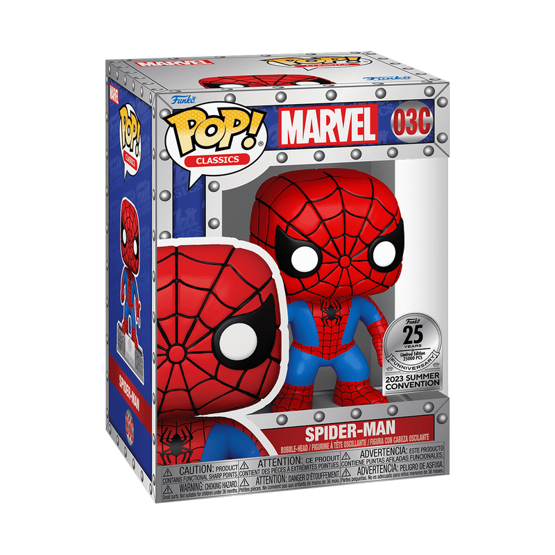 Pop! Classics Spider-Man Funko 25th Anniversary, , hi-res view 4