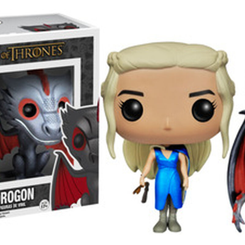 Pop! Drogon & Mhysa 2 Pack Mtllc, , hi-res view 1