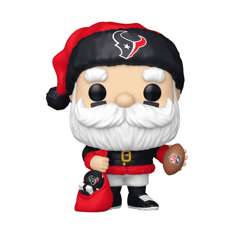 Pop Texans Santa