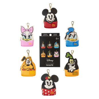 Mickey & Friends Picnic Cosplay Mystery Mini Backpack Keychain Charm, Image 1
