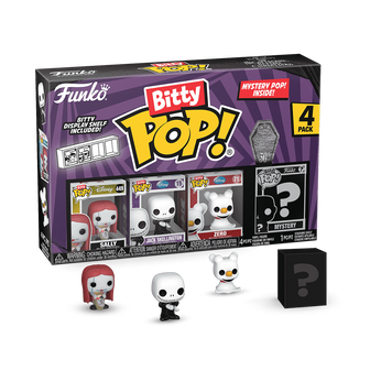 Bitty Pop! The Nightmare Before Christmas 4-Pack Series 3, Image 1