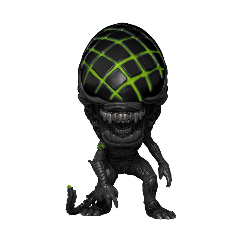 Pop! Grid Xenomorph (Glow) with Pop! Protector, , hi-res view 1