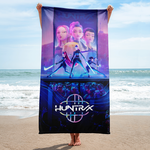 KPop Demon Hunters Movie Poster Beach Towel, , hi-res view 1