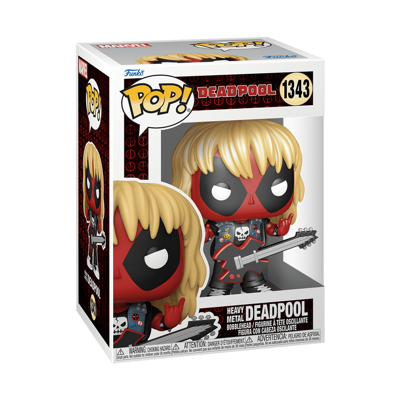 Pop! & Tee Heavy Metal Deadpool (Metallic), , hi-res view 4