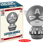 18" Captain America Black and White, , hi-res view 1