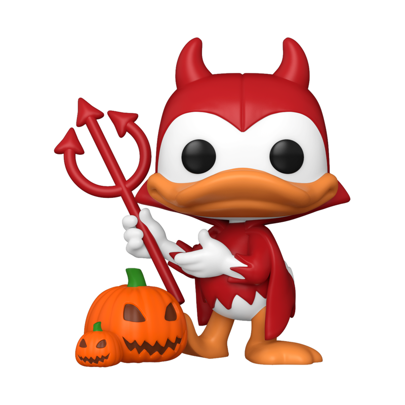 Pop! Devil Donald with Pumpkin, , hi-res view 1
