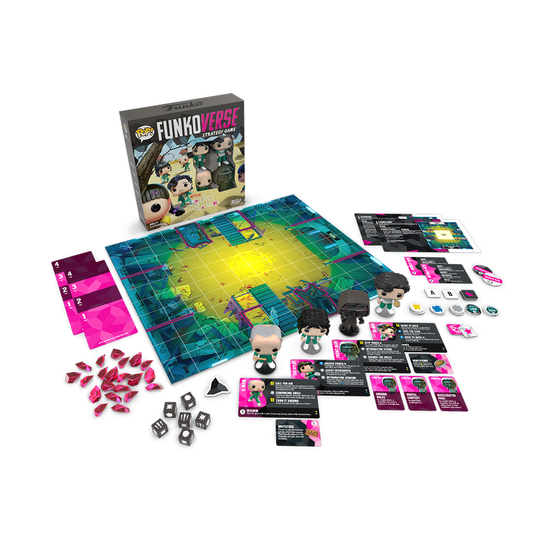 Funkoverse: Squid Game 100 4-Pack Board Game, , hi-res image number 2