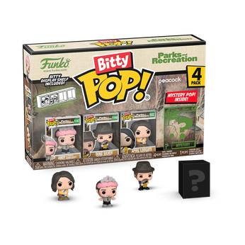 Bitty Pop! Parks and Recreation 4-Pack Series 1, Image 1