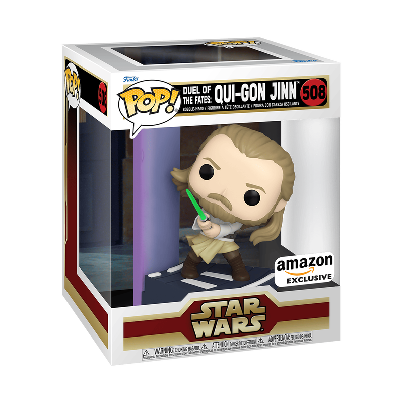 Pop! Deluxe Duel of the Fates: Qui-Gon Jinn, , hi-res image number 2