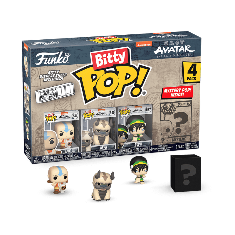 Bitty Pop! Avatar The Last Airbender 4-Pack Series 1, , hi-res view 1