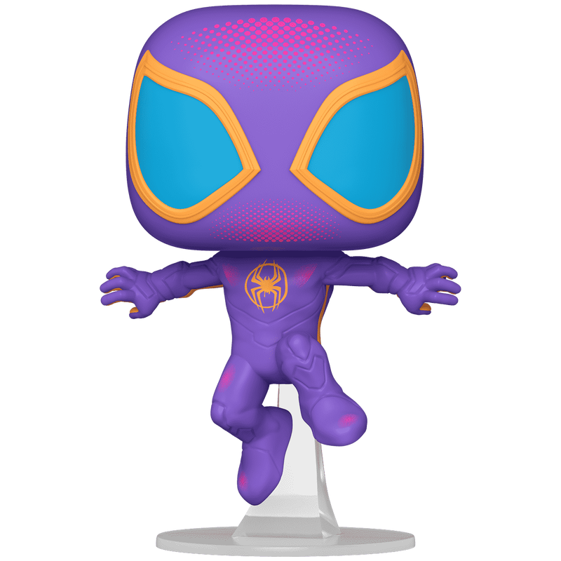 Pop! Jumbo Spider-Man (Miles Morales) (Black Light), , hi-res view 1