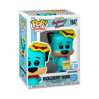 Pop! Huckleberry Hound (Glitter) with Pop! Protector, Image 2