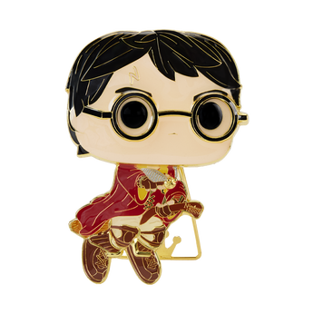 Pop! Pin Harry Potter with Broom (Glow), Image 2