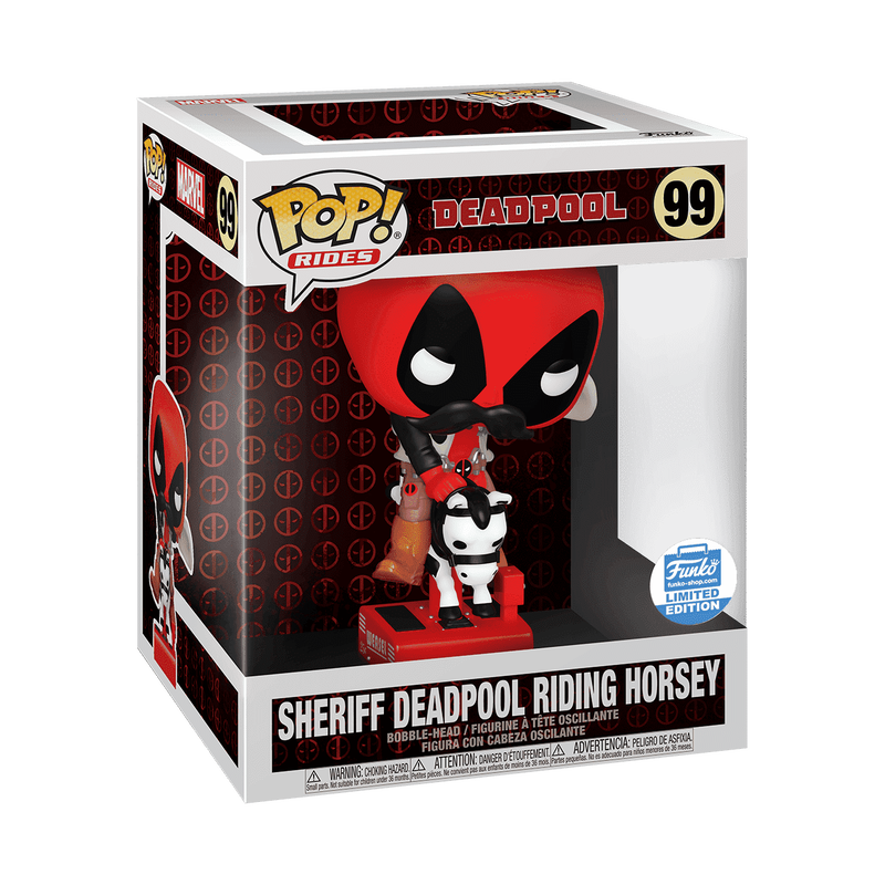 Pop! Rides Sheriff Deadpool Riding Horsey, , hi-res view 2
