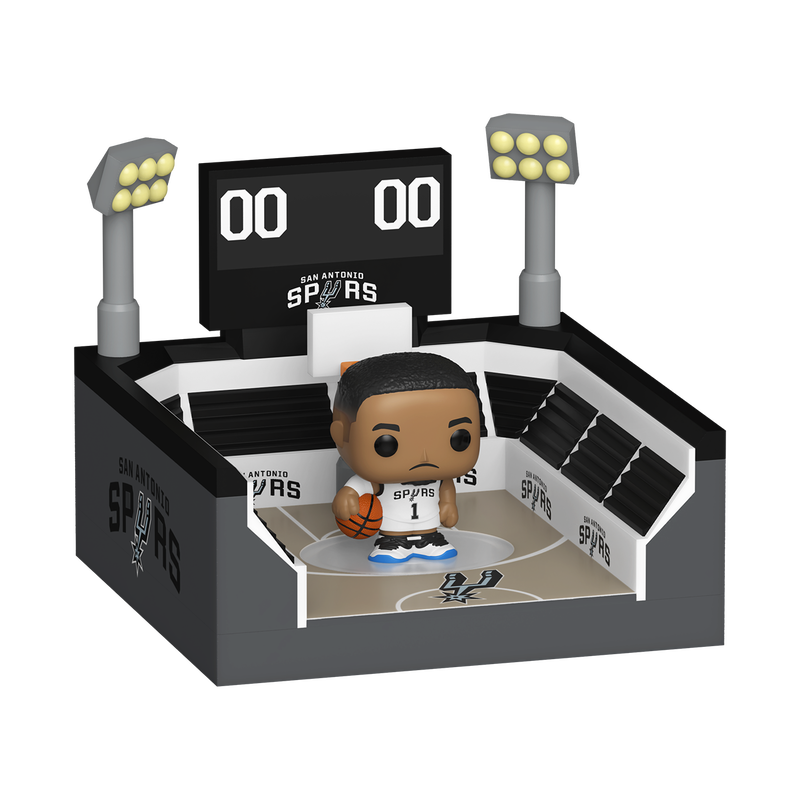 Bitty Pop! Towns Victor Wembanyama & Basketball Arena, , hi-res view 1