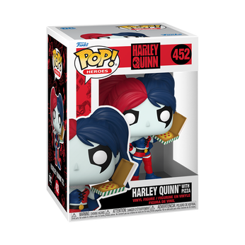 Pop! Harley Quinn with Pizza, Image 2