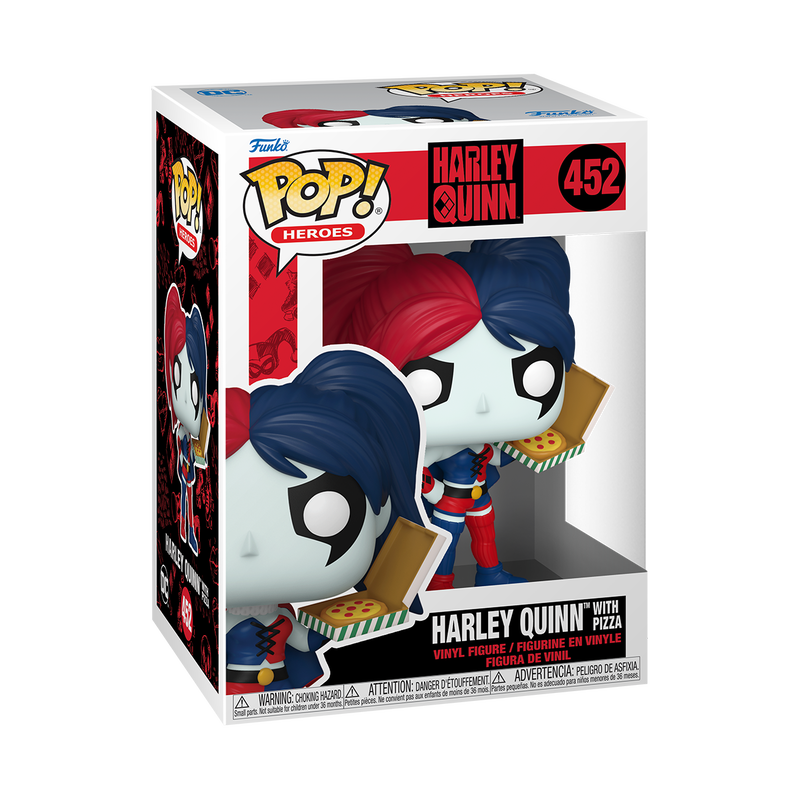 Pop! Harley Quinn with Pizza, , hi-res view 2