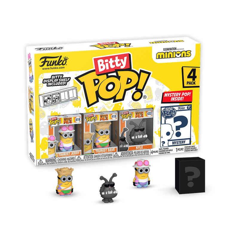 Bitty Pop! Minions 4-Pack Series 4, , hi-res view 1