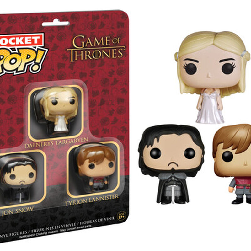GOT 3 Pack card- Jon, Tyrion, Dany, , hi-res view 1