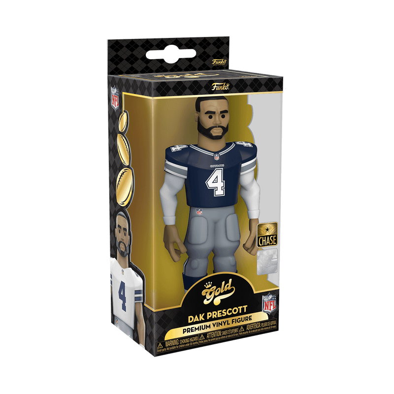 Vinyl GOLD 5" Dak Prescott - Cowboys, , hi-res view 4