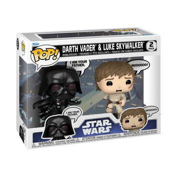 Pop! Darth Vader & Luke Skywalker (I Am Your Father) 2-Pack, Image 2