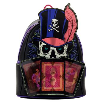 The Princess and the Frog Dr. Facilier Glow and Lenticular Mini Backpack, Image 1