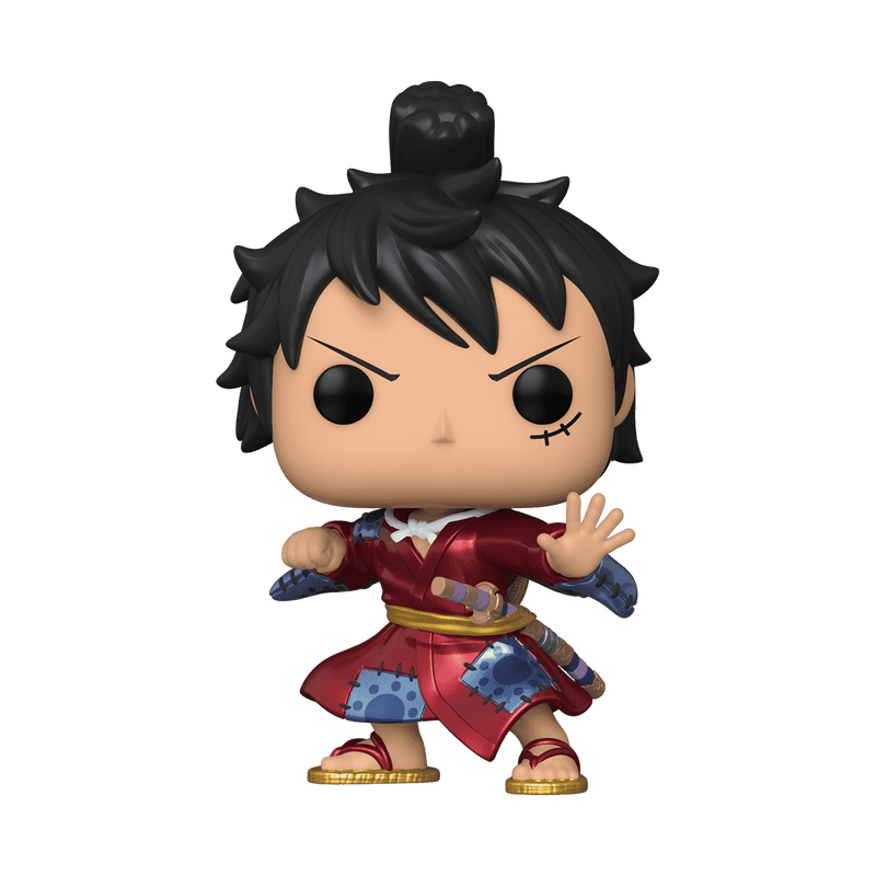 POP Animation: One Piece- Luffy in Kimono(MT), , hi-res view 2
