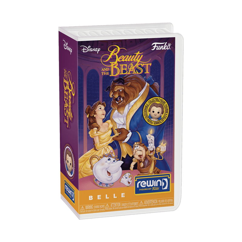 Beauty and the beast vhs clutch bag deals