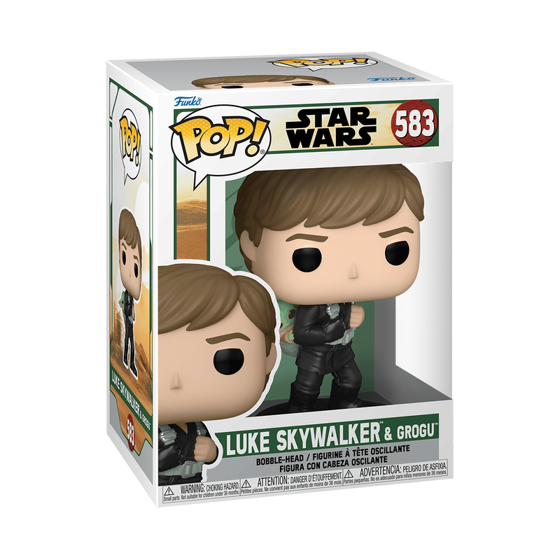 Pop! Luke Skywalker & Grogu, , hi-res image number 3