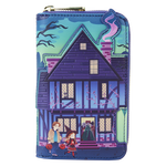 Hocus Pocus Sanderson Sisters’ House Glow Zip Around Wallet