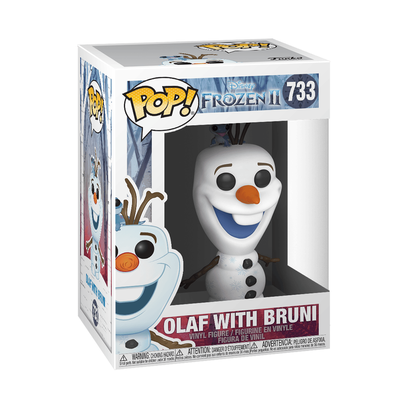 廃盤 限定品 Funko Pop! アナと雪の女王2 オラフ 10インチ603 Pop! Olaf with Bruni