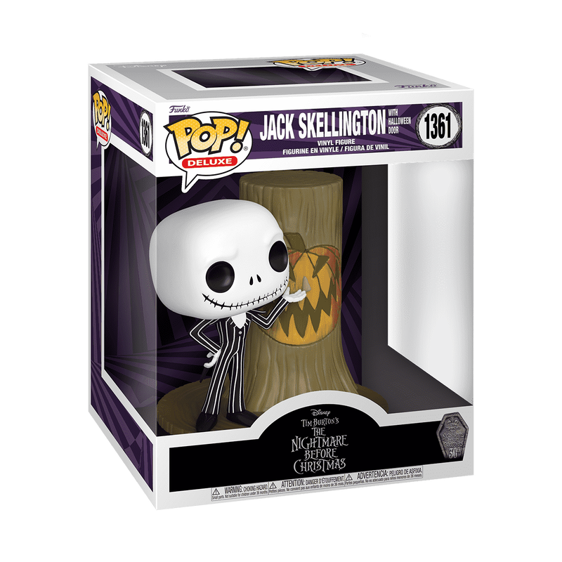 Pop! Deluxe Jack Skellington with Halloween Door, , hi-res view 2
