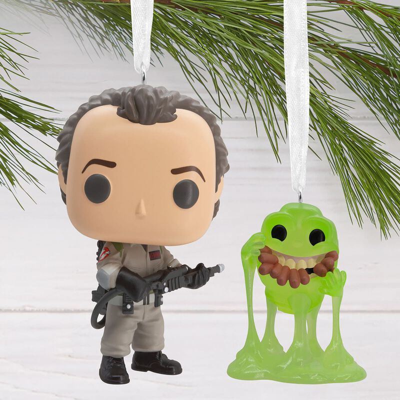 Dr. Peter Venkman & Slimer Ornament, , hi-res view 2