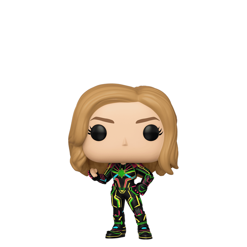 POP Marvel: CM- Captain Marvel w/Neon Suit, , hi-res view 1